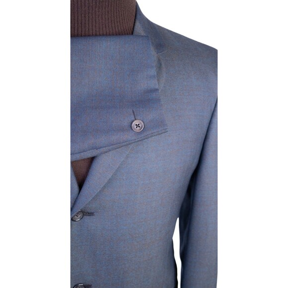 Hart Schaffner Marx ROSENS 38S One Button Sport Coat Jacket Blazer 2-Button Wool - Picture 7 of 14